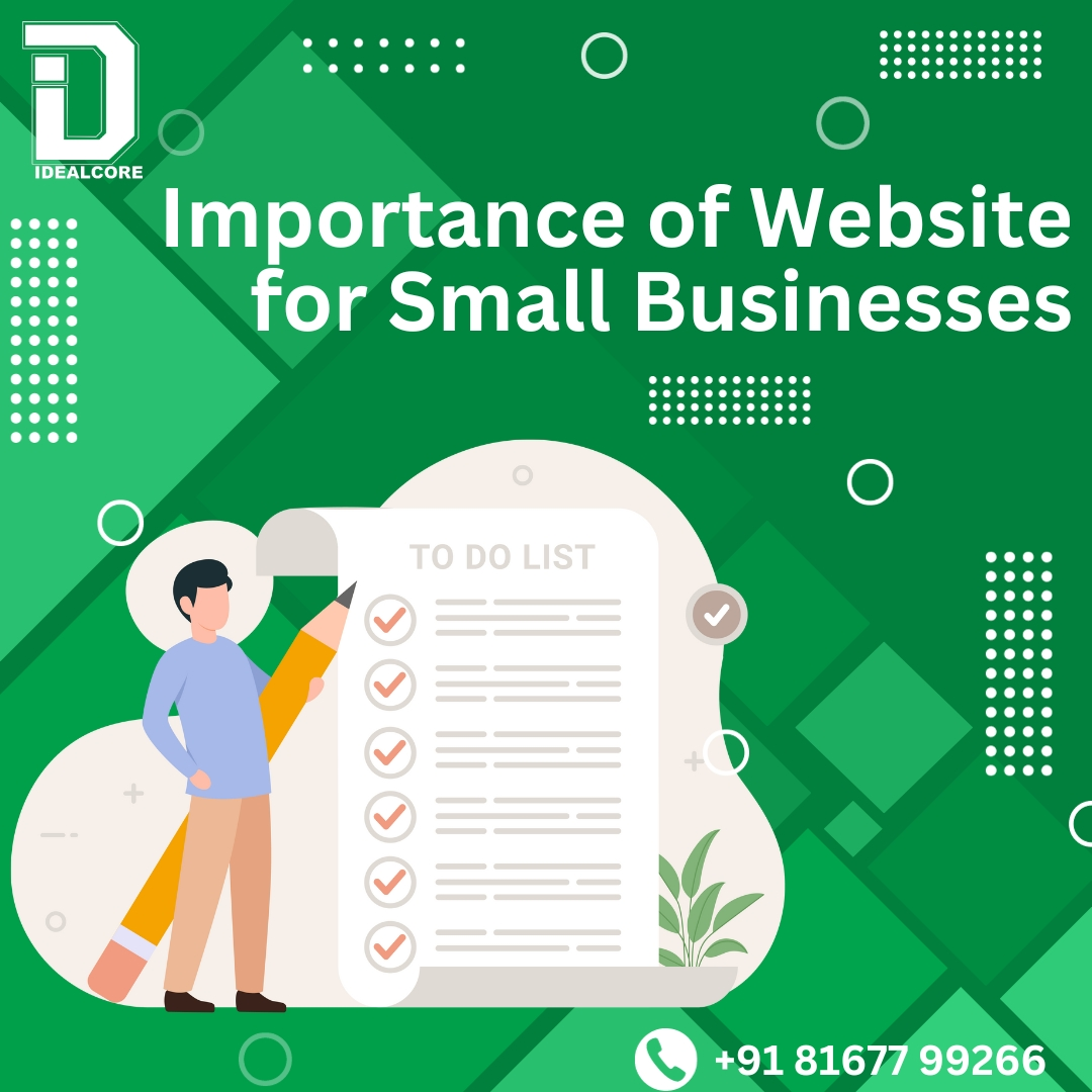Importance of Website for Small Businesses